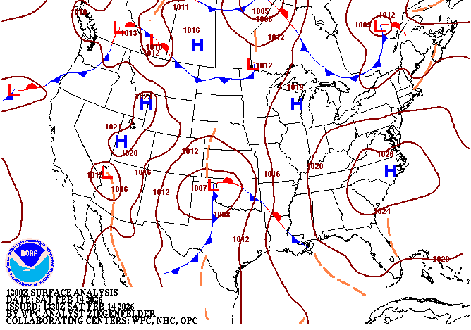 NOAA 7 Day Map