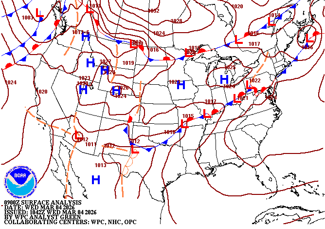NOAA 7 Day Map