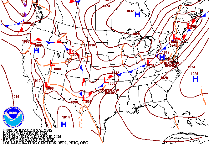 NOAA 7 Day Map