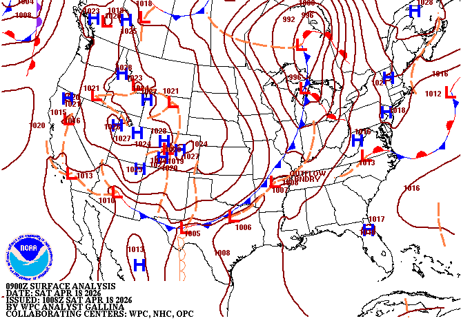 NOAA 7 Day Map