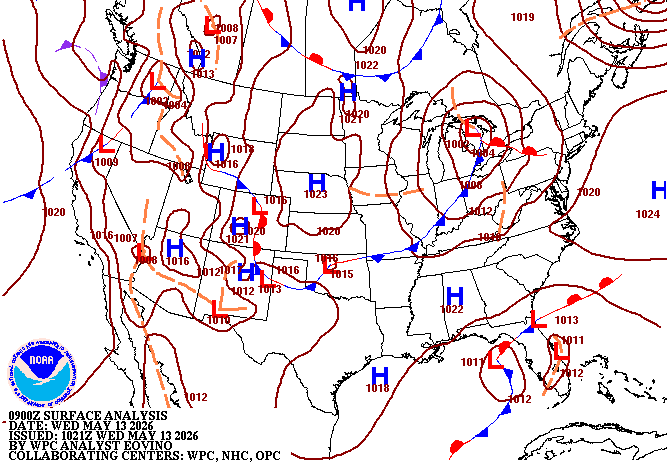 NOAA 7 Day Map