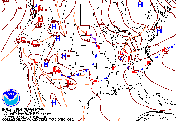 NOAA 7 Day Map