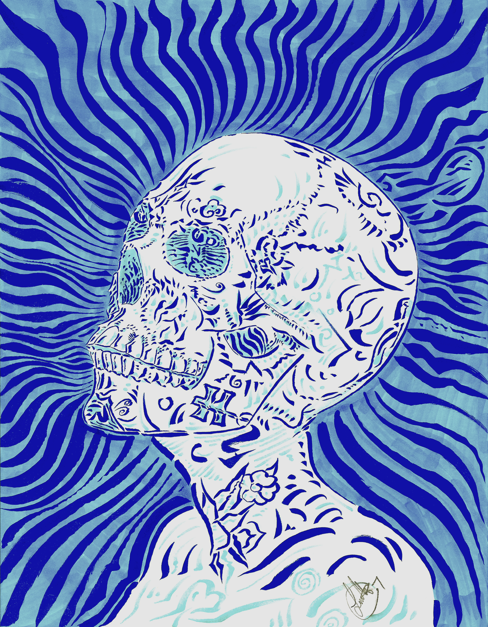 Lü†ha • Skull • 4124
