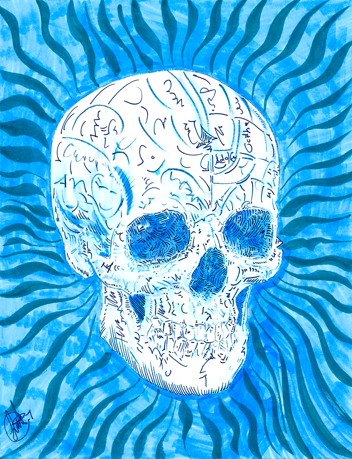 Lü†ha • Skull • 32625